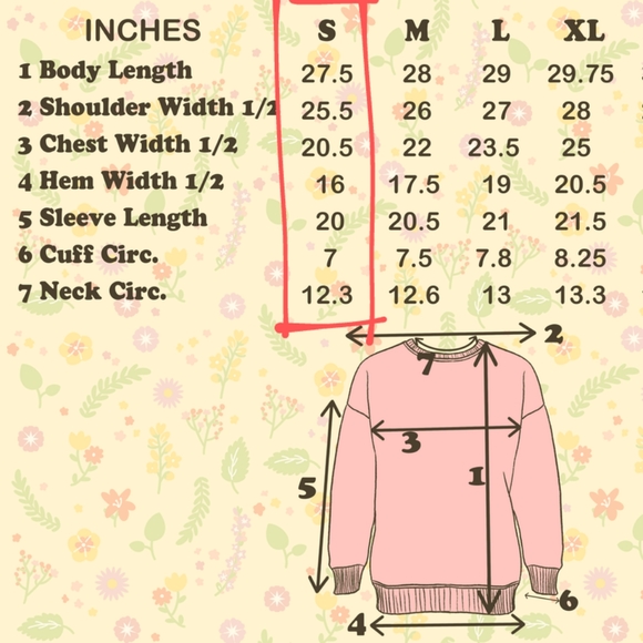 Clammy Heart Flower Embroidery Sweatshirt in Mint Green - Picture 8 of 8